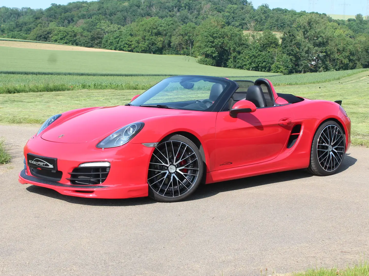 Porsche Boxster S 981: Spyder-Design, SAGA, 21", PDK, SCP,Scheckh. Rojo - 2