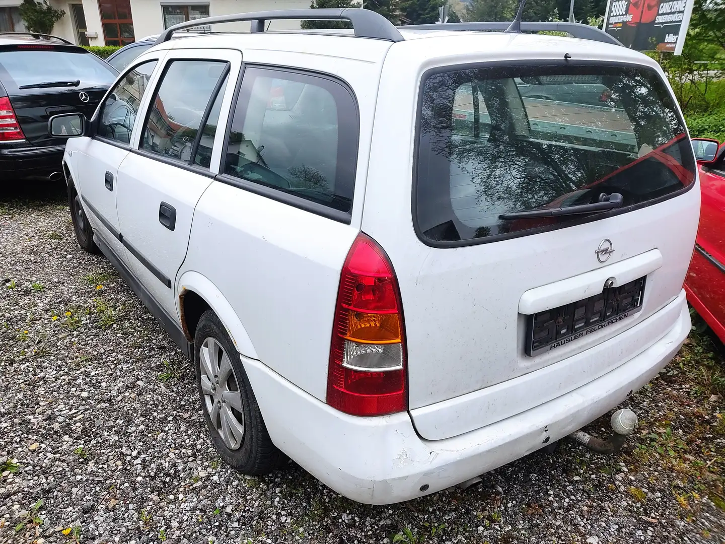 Opel Astra 1.7 DTI Caravan Weiß - 2