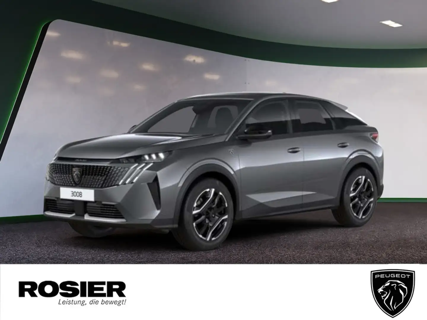 Peugeot 3008 GT Plug-In HYBRID 195 e-DSC7 AHK ACC LED Grau - 1