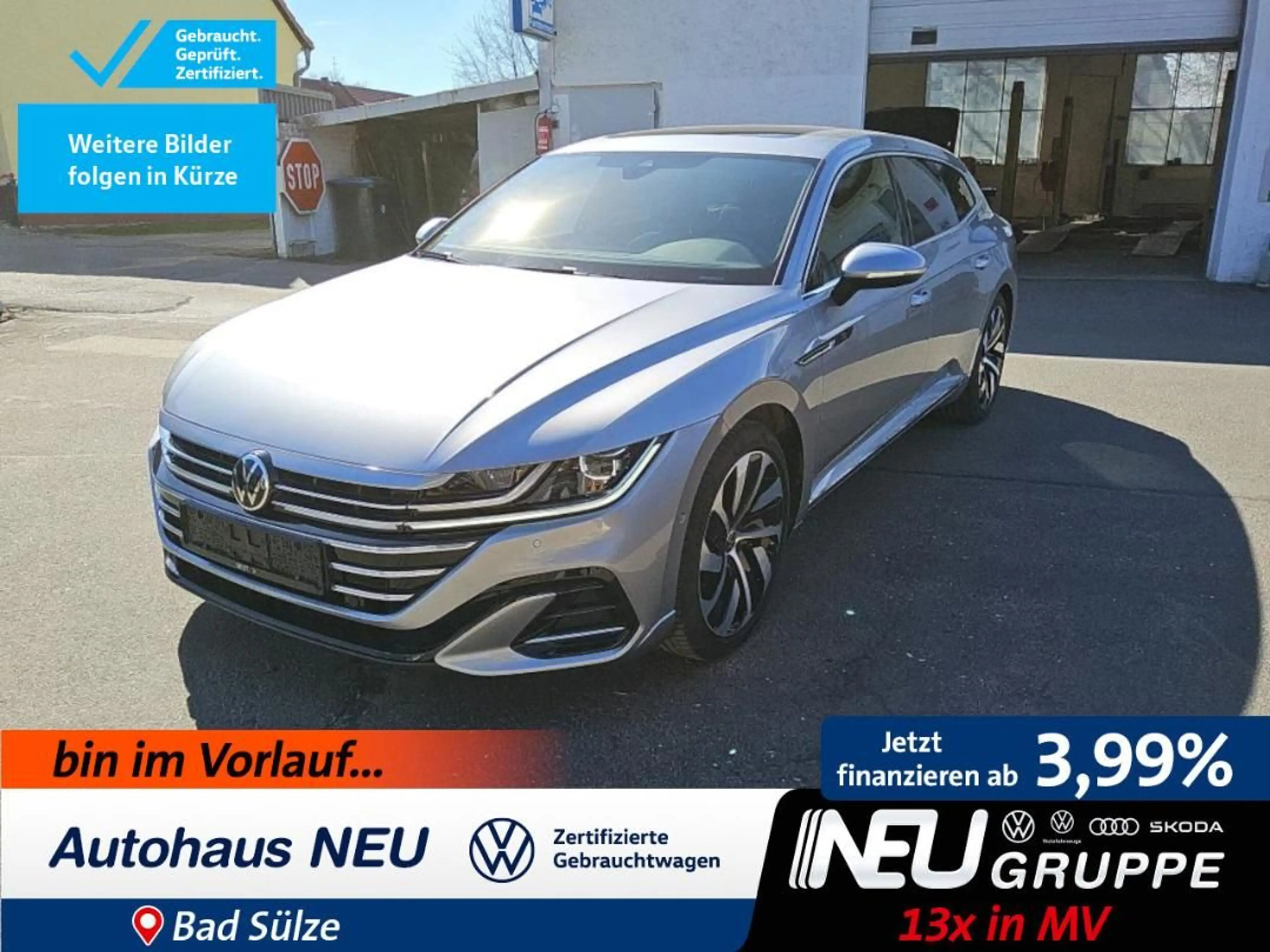 Volkswagen Arteon SB TSI DSG R-Line Matrix 360° HZ Standhei