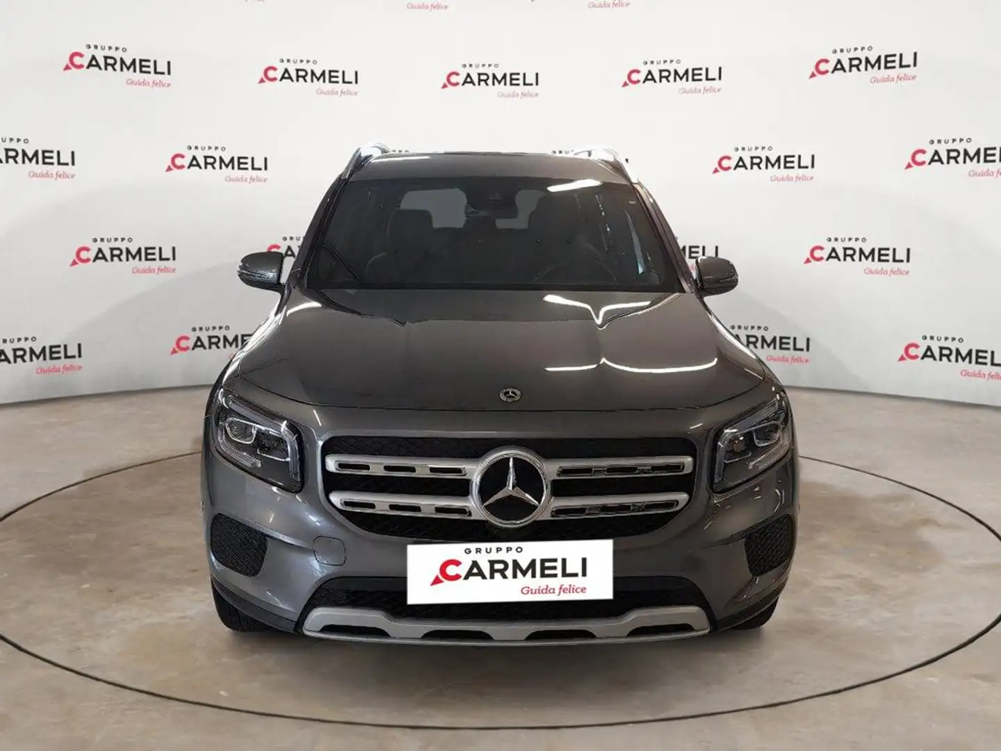 Mercedes-Benz GLB 200 Sport auto 7p.ti CERCHI 17-NAVI-LED-AZIENDALE Grigio - 2