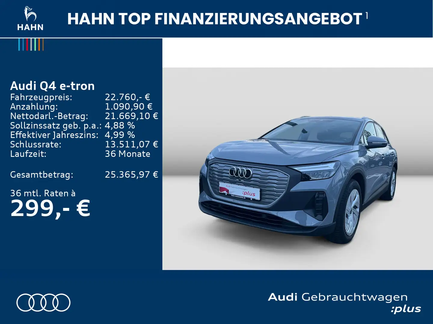 Audi Q4 e-tron Q4 35 e-tron S-trc Virtual LED Einparkh Gris - 2