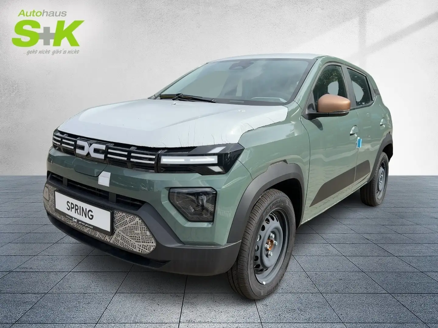 Dacia Spring Extreme ELECTRIC 65+NAVI+KAMERA+KLIMA++++ Vert - 1