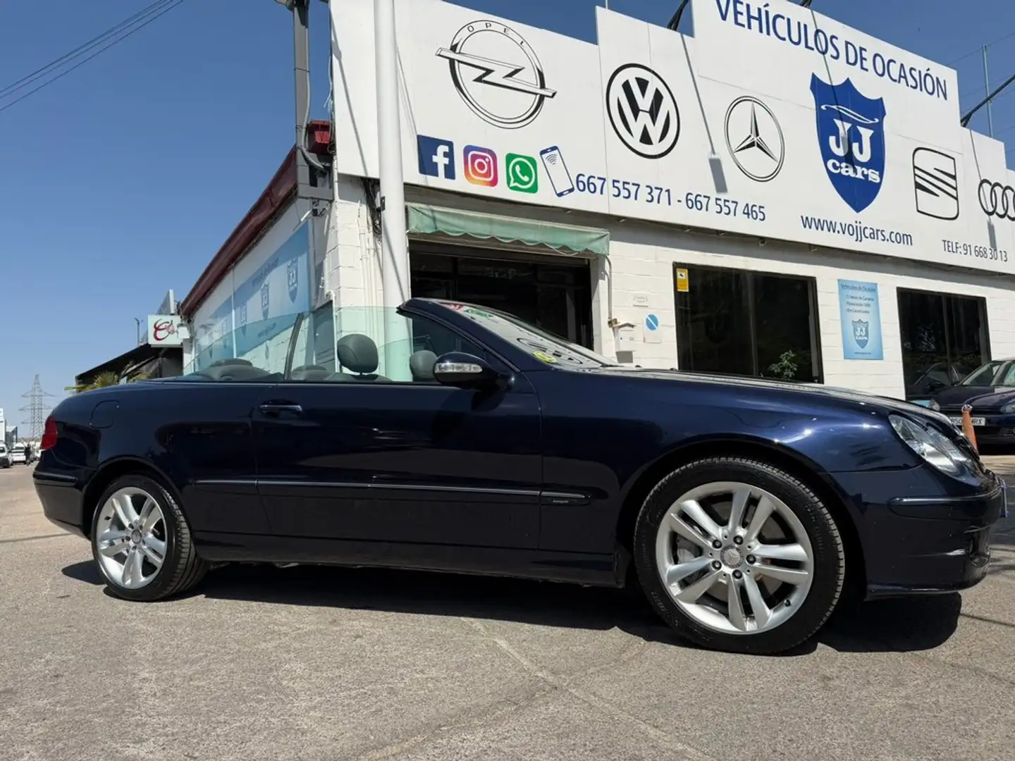 Mercedes-Benz CLK 200 320CDI Avantgarde Azul - 2