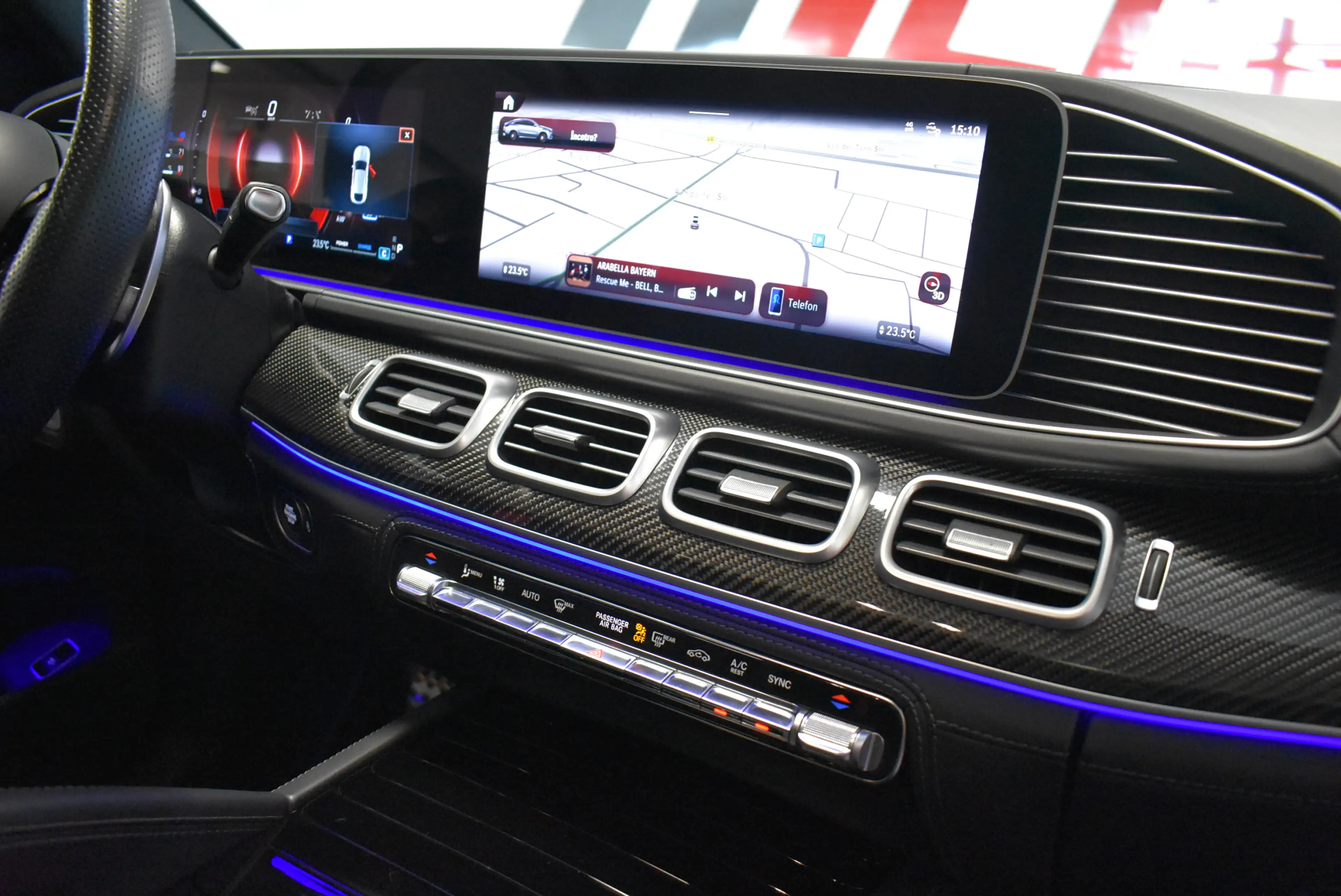 Mercedes-Benz GLE 63 AMG 4M+ Coupe Luft Abgas HUD Panora 360° — photo 8