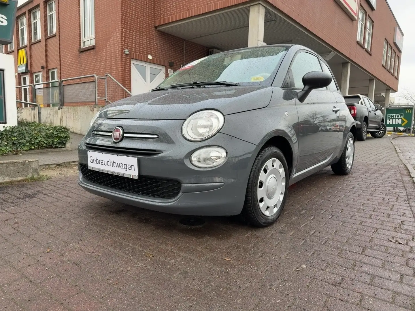 Fiat 500 MY21-1.0 GSE Hybrid CULT 51kW (70PS) Grijs - 1