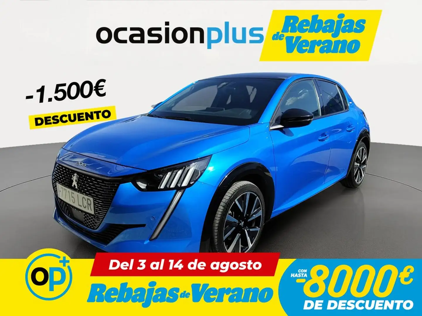 Peugeot 208 1.2 Puretech S&S GT Line EAT8 130 Azul - 1