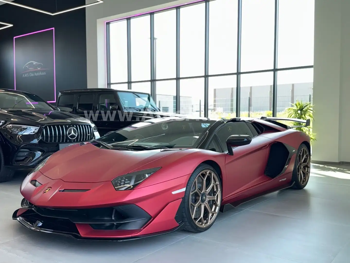 Lamborghini Aventador SVJ Roadstar AdPersonam PPF Carbon Rot - 2