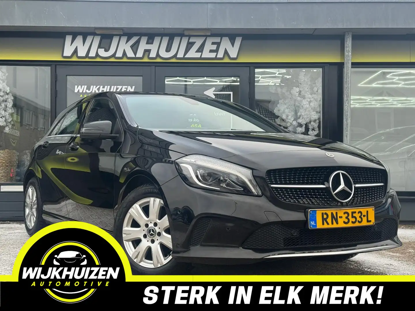 Mercedes-Benz A 160 Ambition met Led !!! Navigatie !!! Zeer nette staa Noir - 1