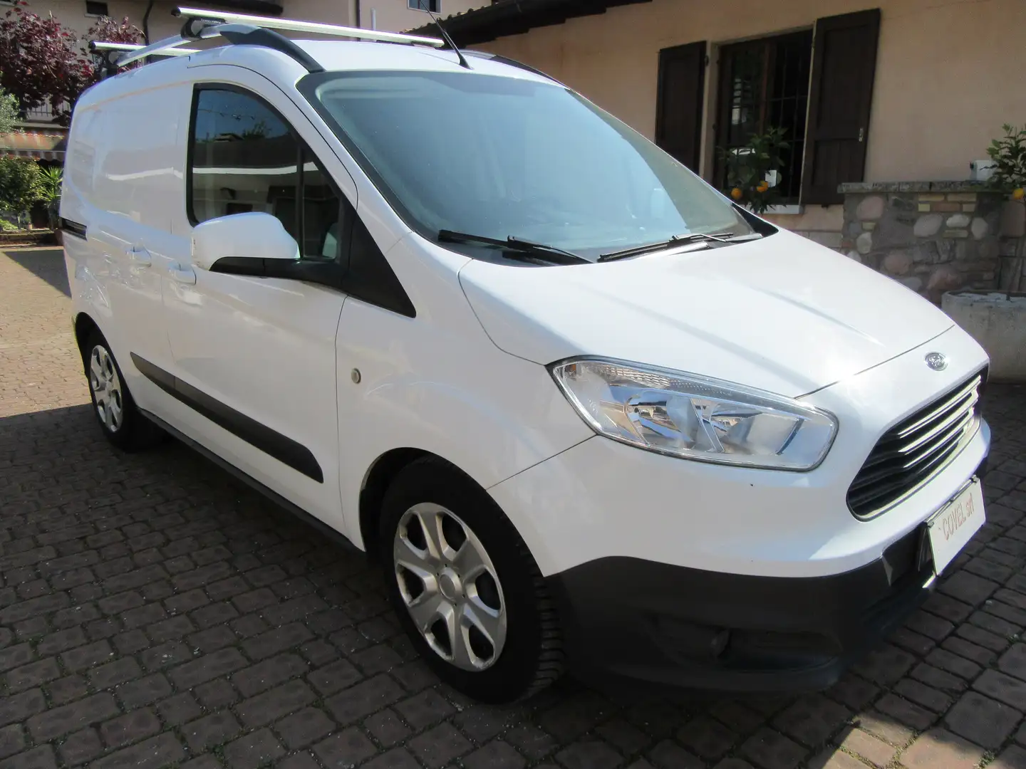 Ford Transit Courier 1.5 tdci 95cv Furgone Euro 6B Blanc - 2
