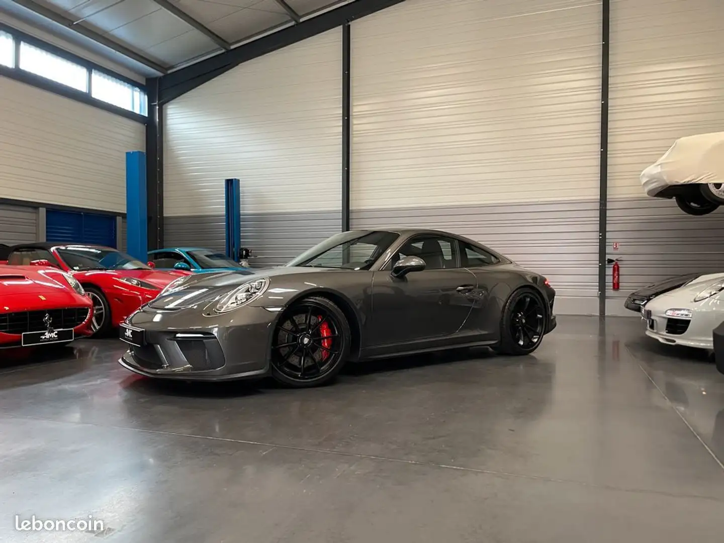 Porsche 911 991.2 GT3 Touring 500cv Entretien à jour Pack Chro Gris - 2