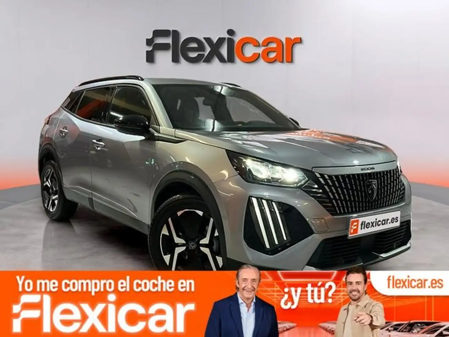 Peugeot 2008 1.2 PureTech S&S Allure 100 Gris - 1