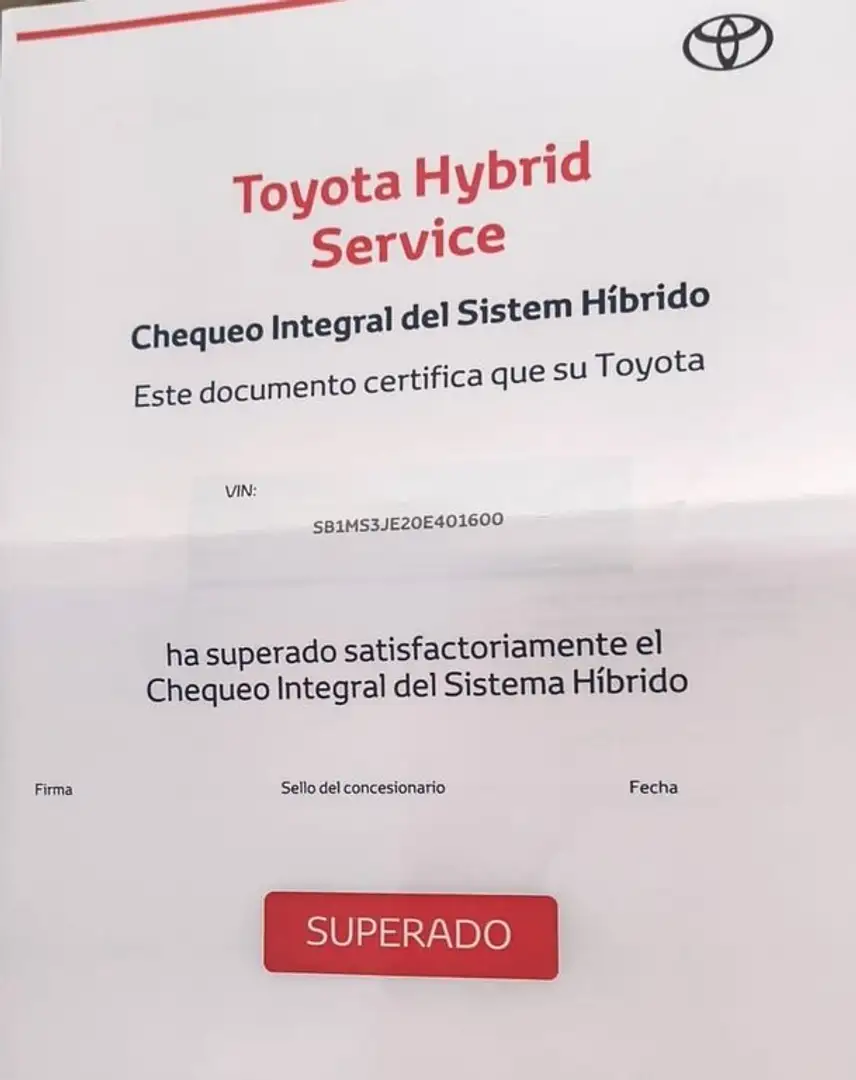 Toyota Auris 1.8 140H Hybrid Feel! Edition Blanco - 2