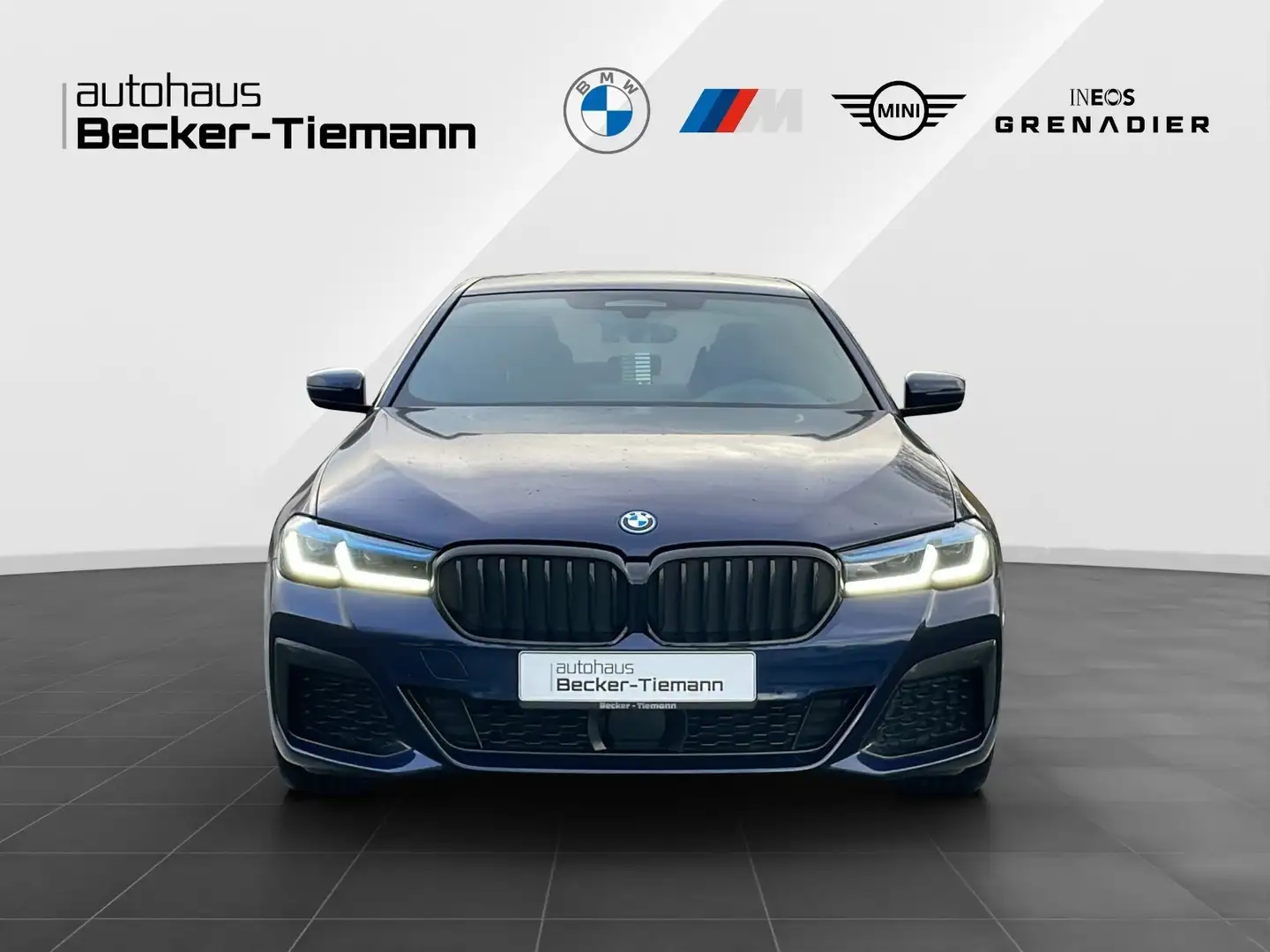 BMW 520 e Limousine M Sport | Laser | HuD | AHK | HiFi etc Blau - 2