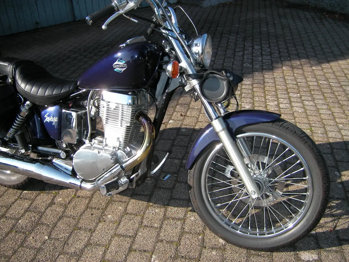 Suzuki LS 650 savage Paars - 2