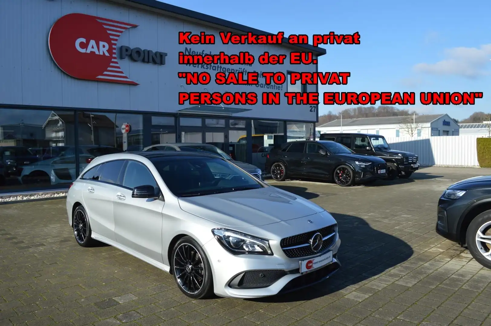 Mercedes-Benz CLA 200 Shooting Brake 4M AMG Line *Kam*Mem*LED Argent - 1
