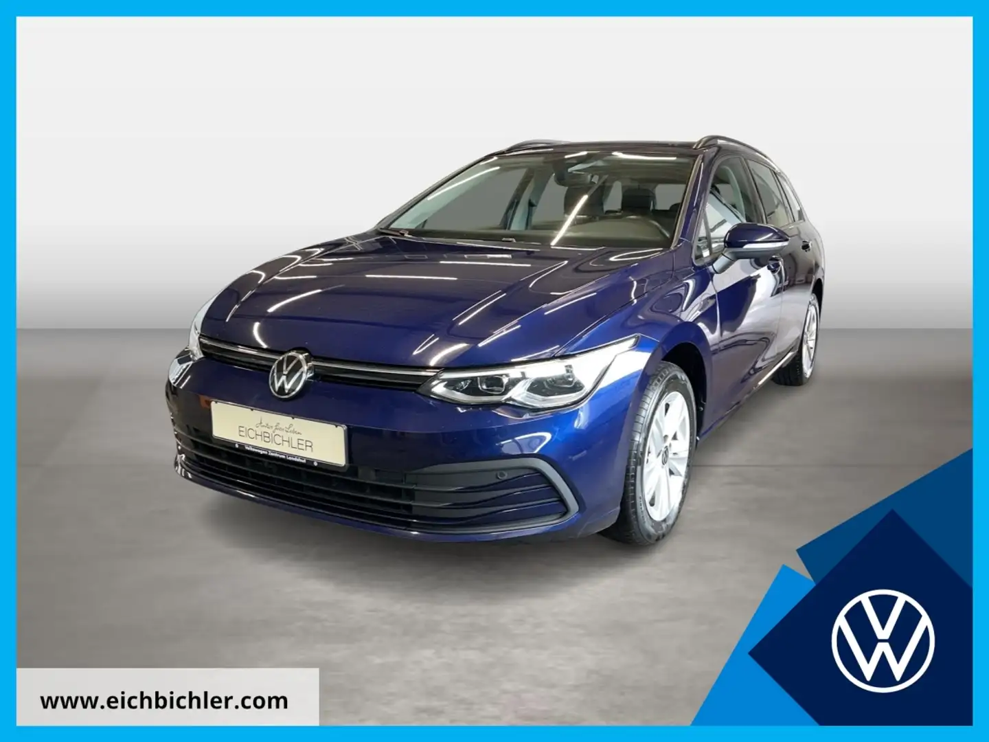 Volkswagen Golf Variant Golf VIII Variant Life 2.0 TDI 4xSHZ ACC STH LM Bleu - 1
