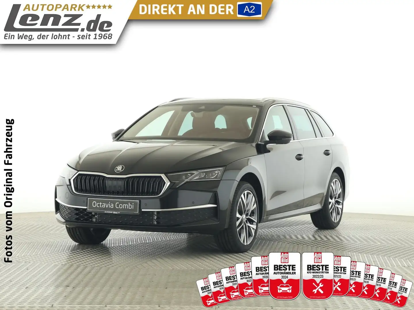 Skoda Octavia Combi Ultimate   Matrix Pano AHK DCC ACC Schwarz - 1