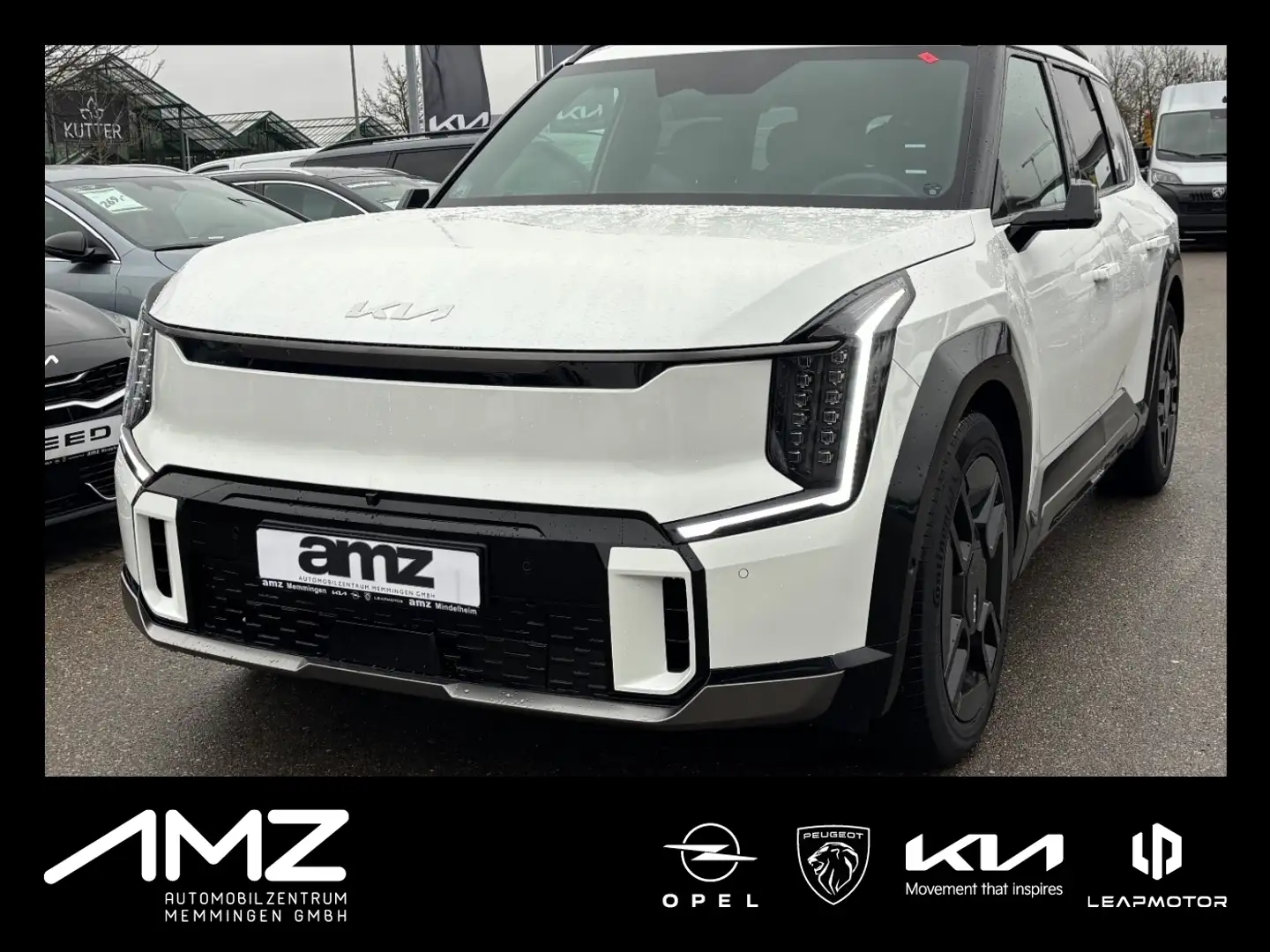 Kia EV9 99,8 kWh AWD GTLine Gewerbeangebot*0,25%Regel Weiß - 1