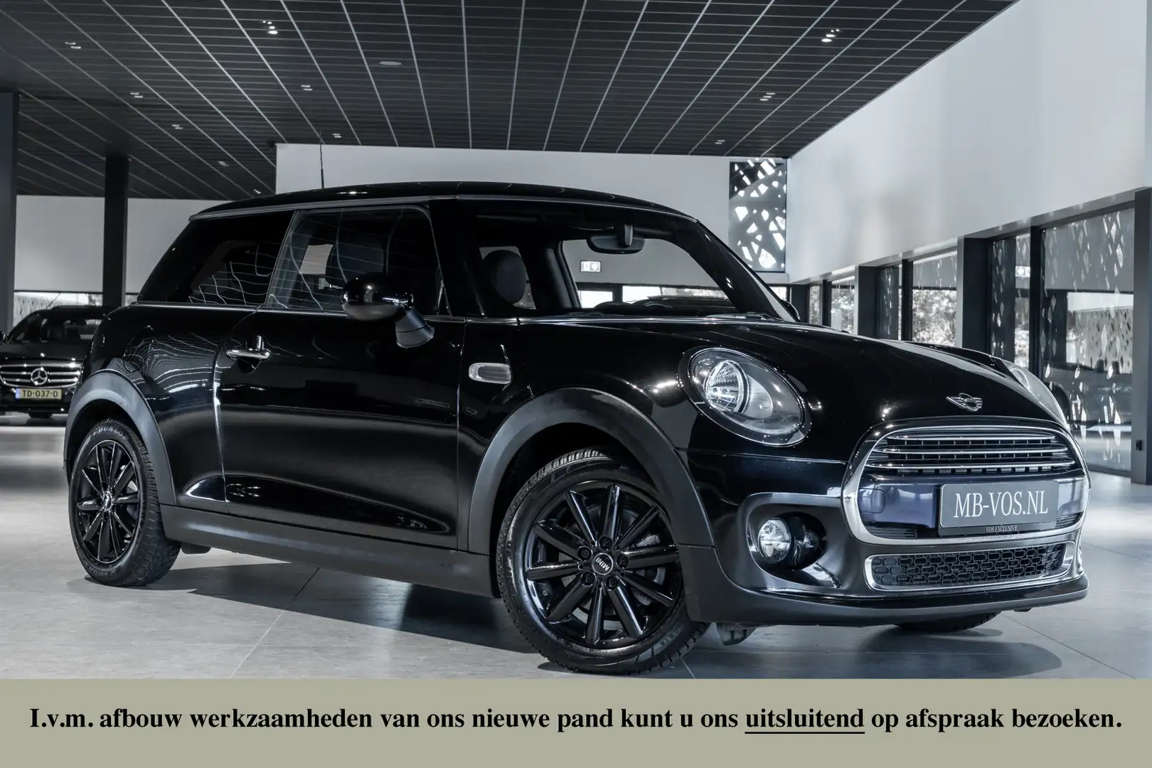 MINI Cooper 1.5 Business BLACK NL auto|Cruise|New service|LM v Noir - 1