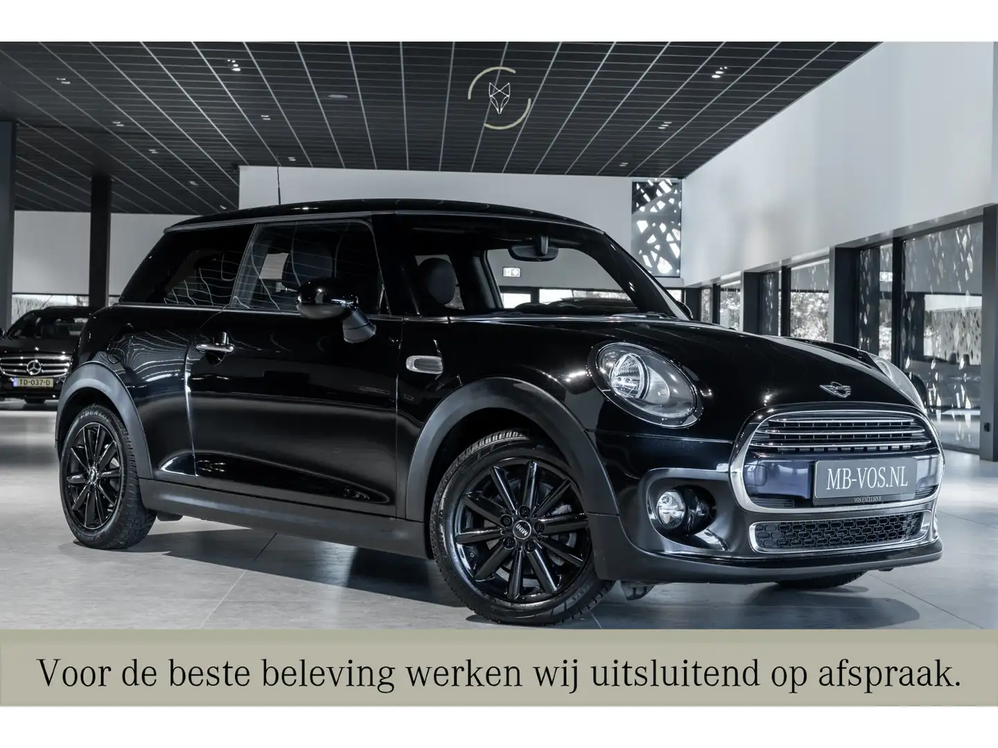 MINI Cooper 1.5 Business BLACK NL auto|Cruise|New service|LM v Чорний - 1