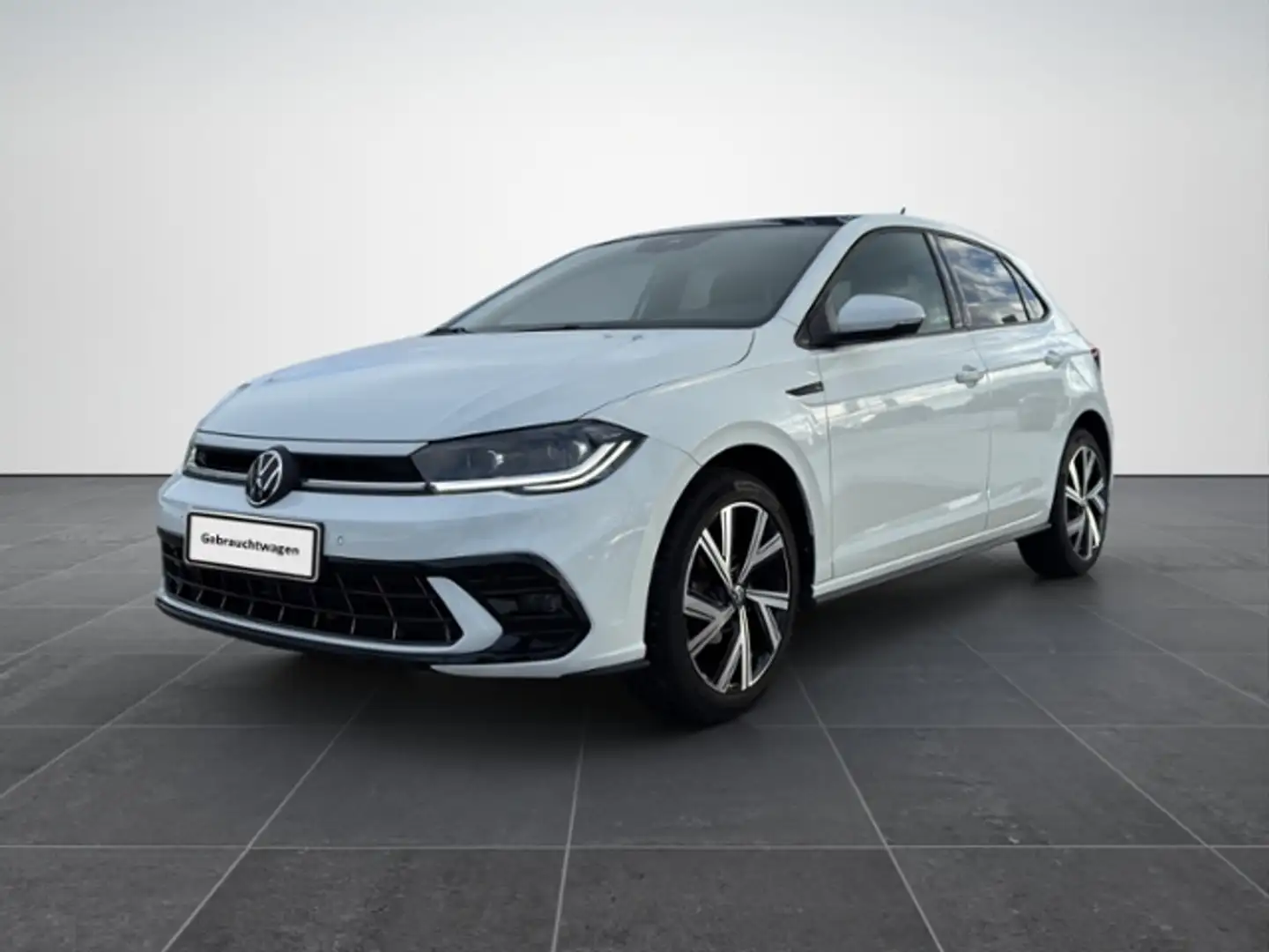 Volkswagen Polo R-Line 1.0TSI *DC Pro*Pano*LED*PDC* Weiß - 2