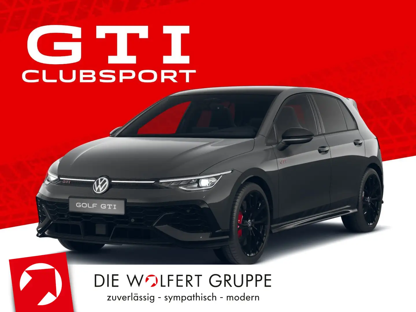 Volkswagen Golf GTI Clubsport 2,0 TSI OPF (300 PS) DSG *NAV Gris - 1