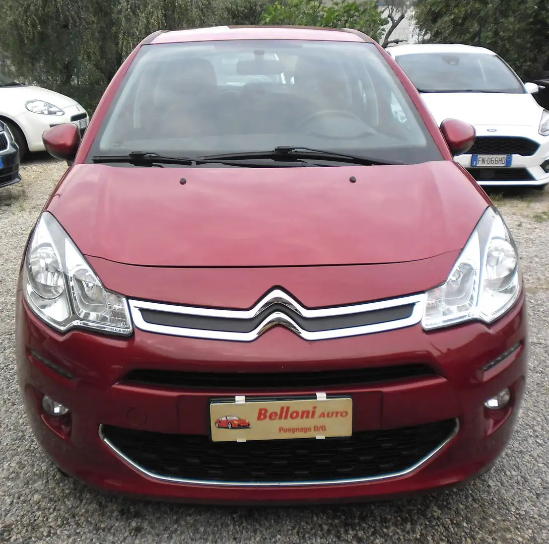 Citroen C3 C3 1.2 puretech Exclusive 82cv E6 OK NEO Rosso - 1