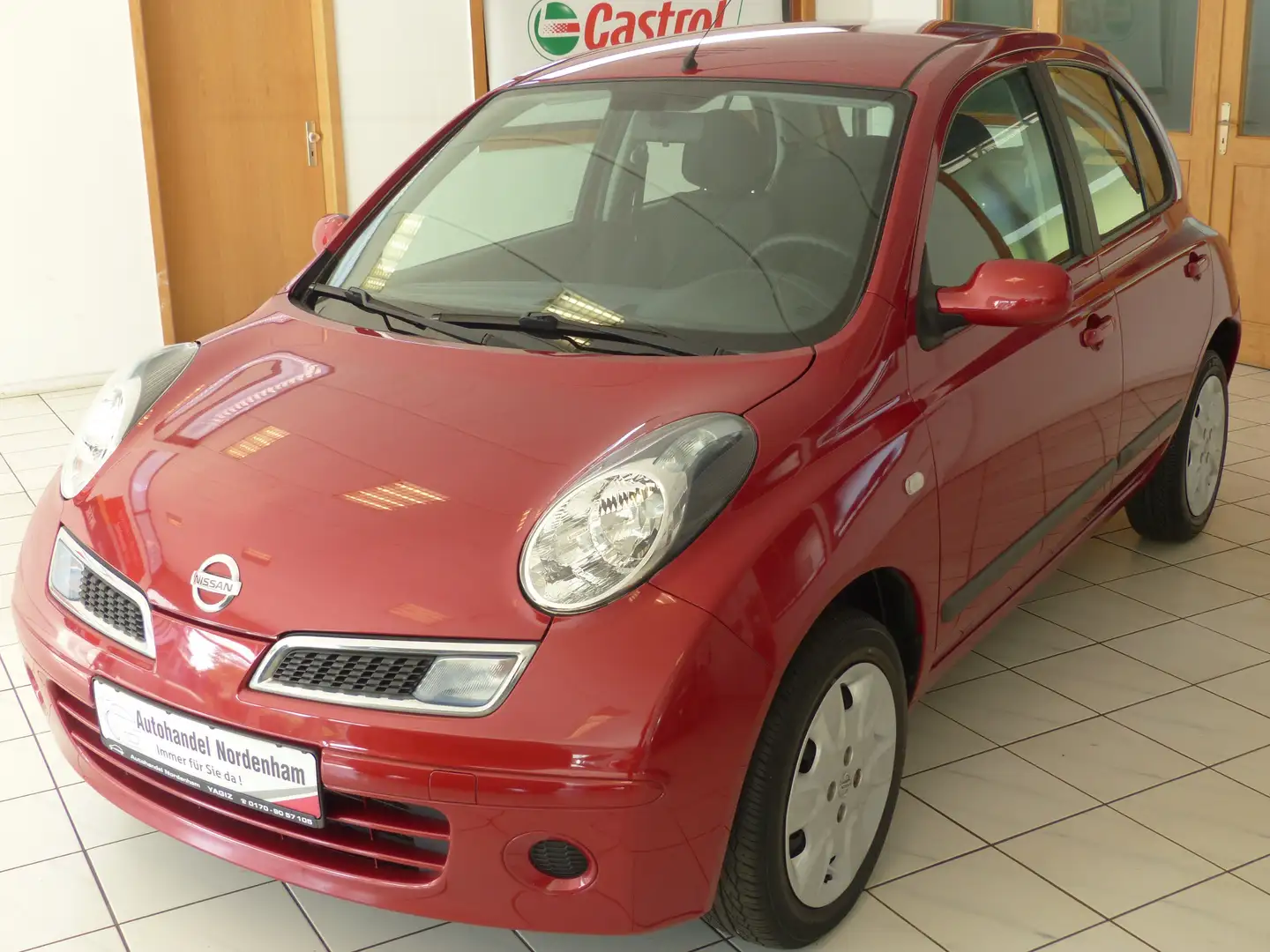 Nissan Micra 1.2 More*KLIMA*5 TRG*1.HAND*TÜV NEU* Rood - 2