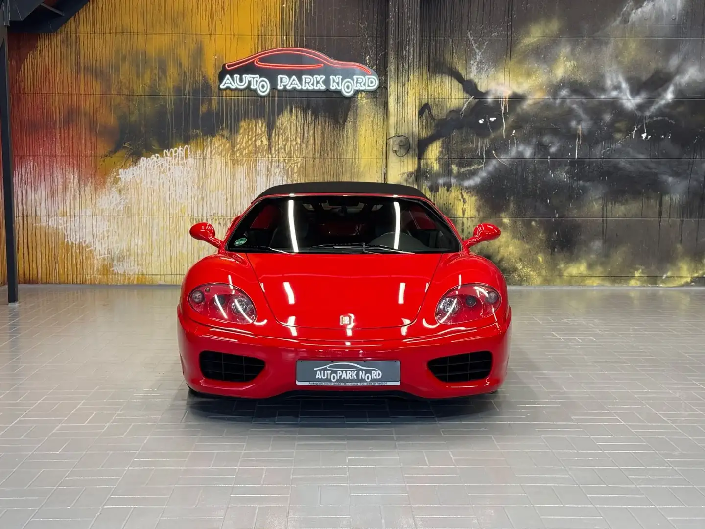 Ferrari 360 Spider SCHALTER~LEDER~XENON~ Rouge - 2