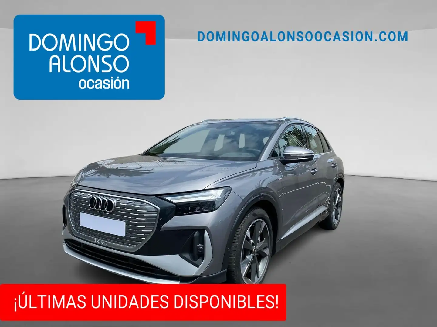 Audi Q4 e-tron 40 S line 150 kW (204 CV) Gris - 1