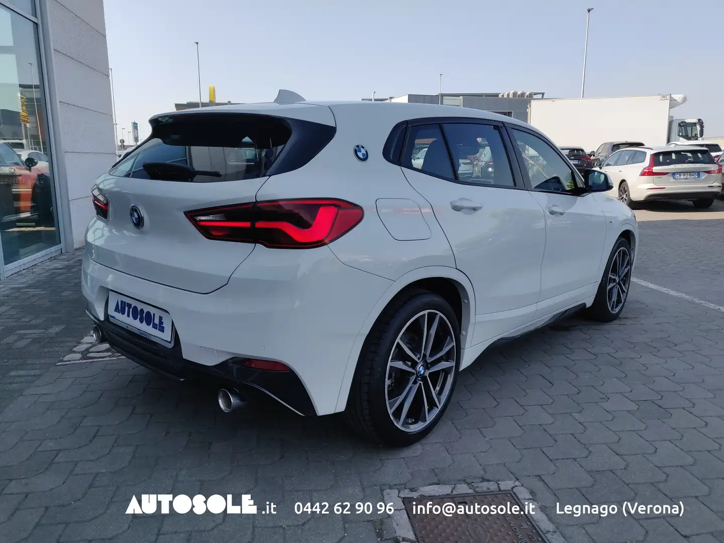 BMW X2 Xdrive 18D Msport Bianco - 2