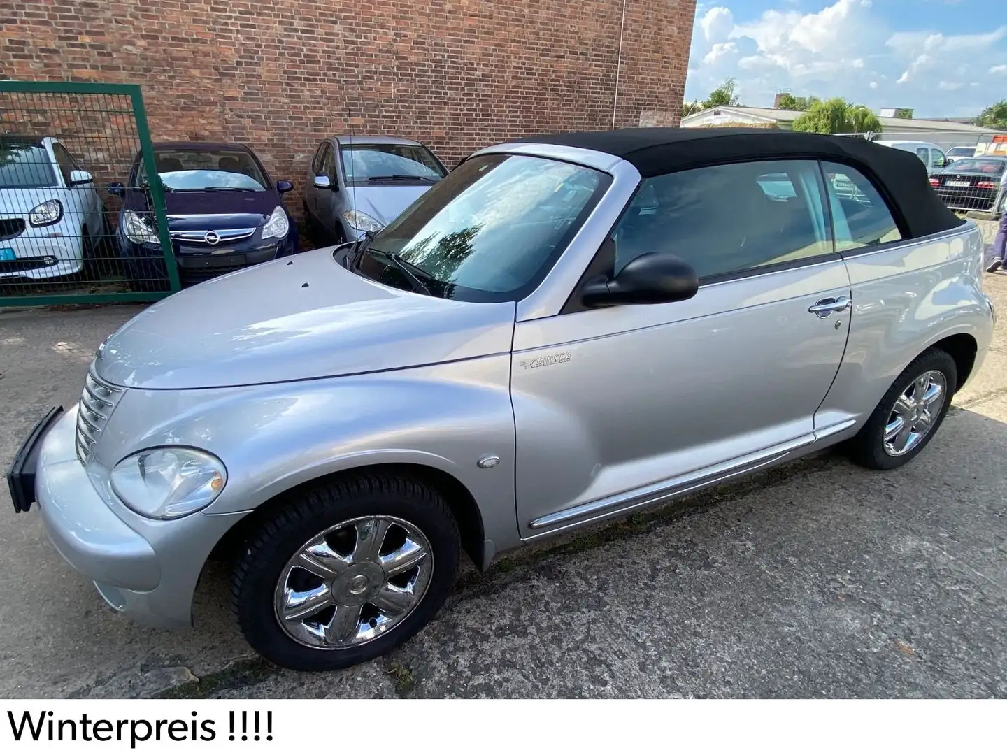 Chrysler PT Cruiser Cabrio 2.4 Limited Aut.+Leder+Navi+SH Silber - 1
