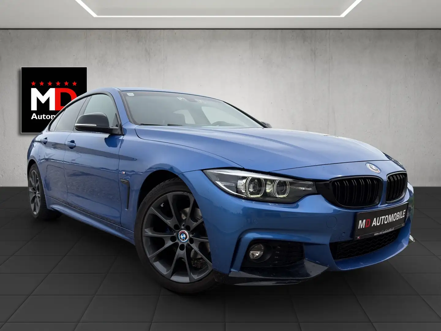 BMW 418 418 d M Sport Blau - 1