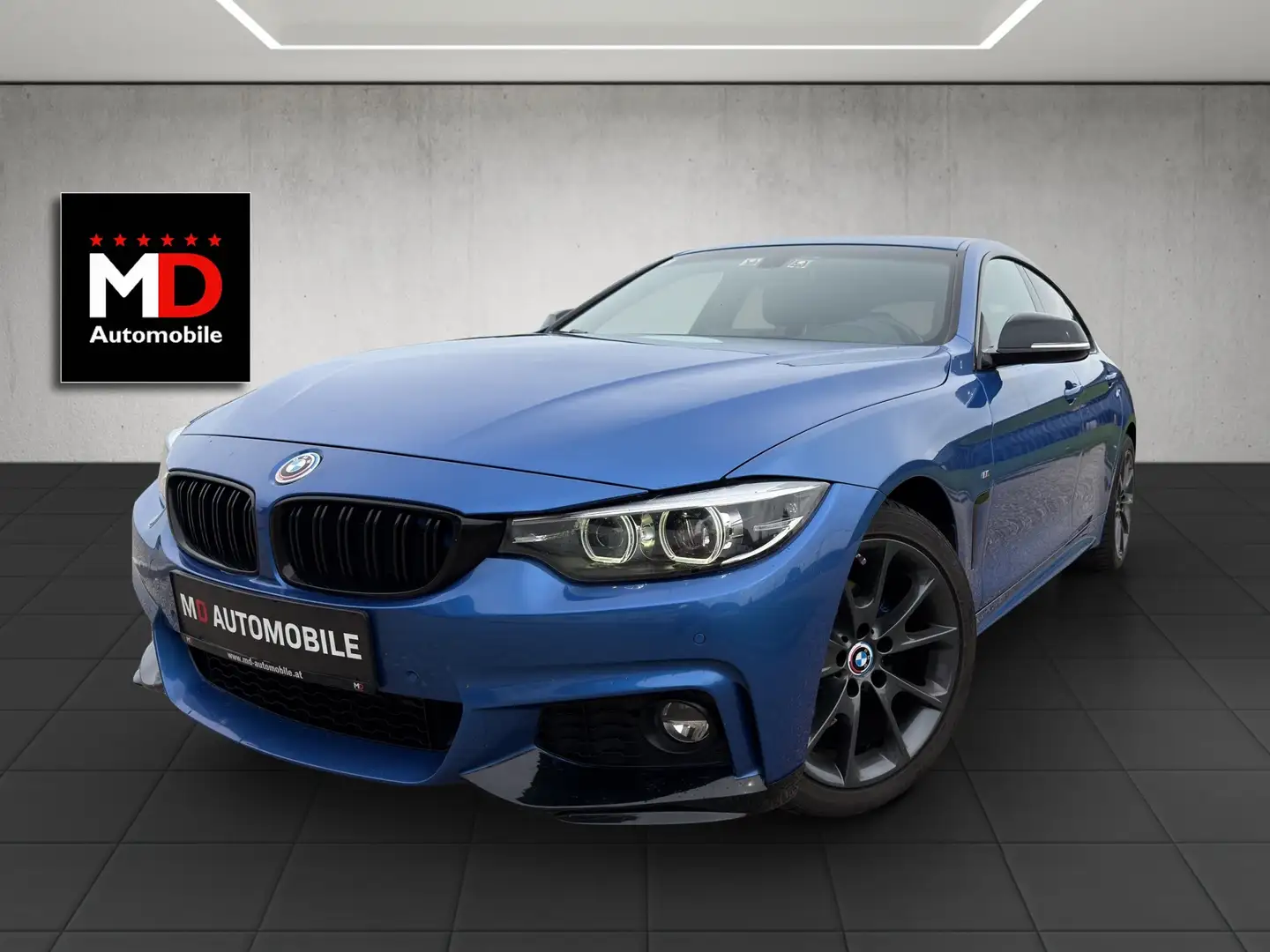 BMW 418 418 d M Sport Blau - 2