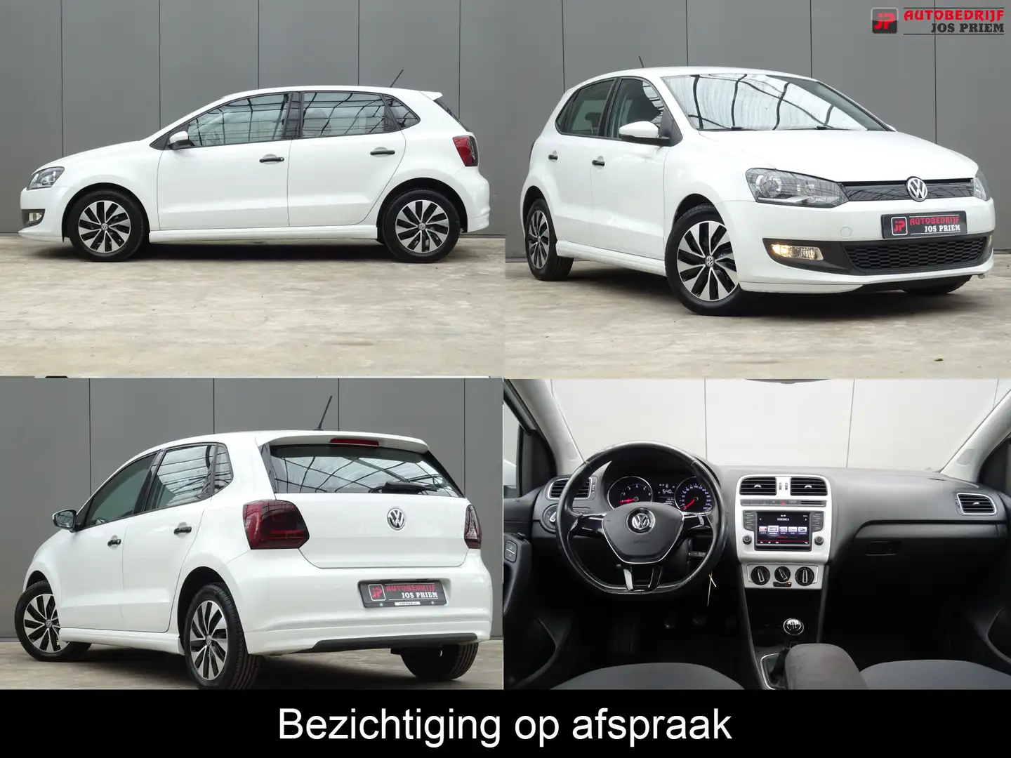 Volkswagen Polo 1.0 BlueMotion Edition * CARPLAY * GOED ONDERH. !! Wit - 1