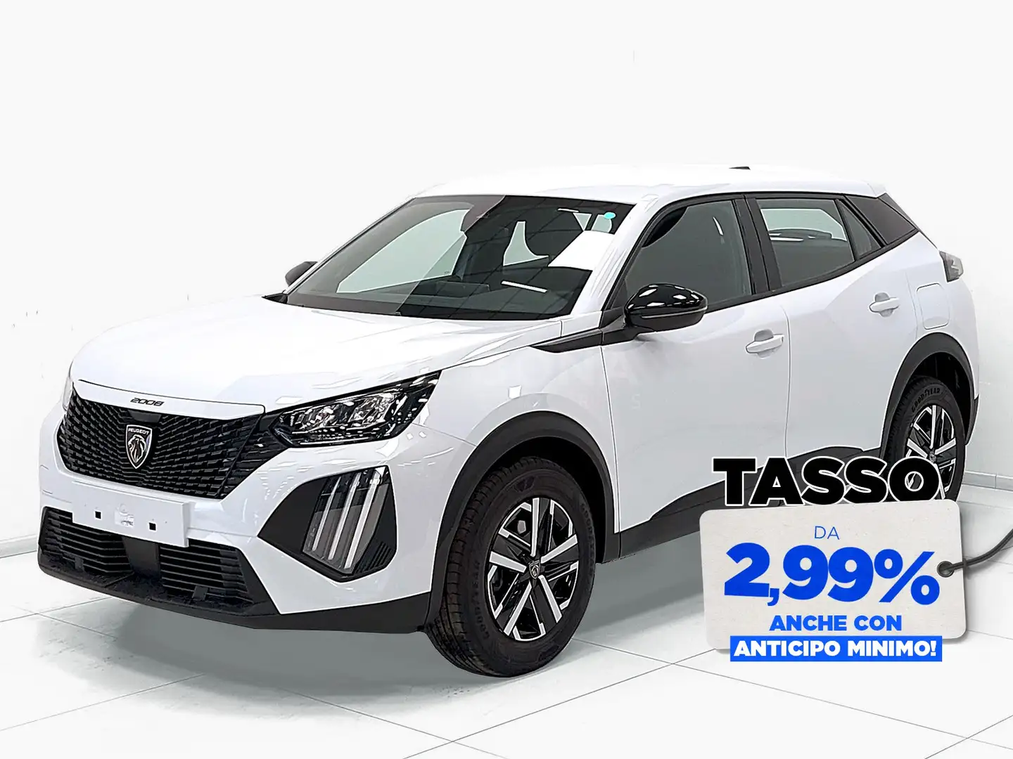 Peugeot 2008 1.2 puretech active s&s 100cv Bianco - 1