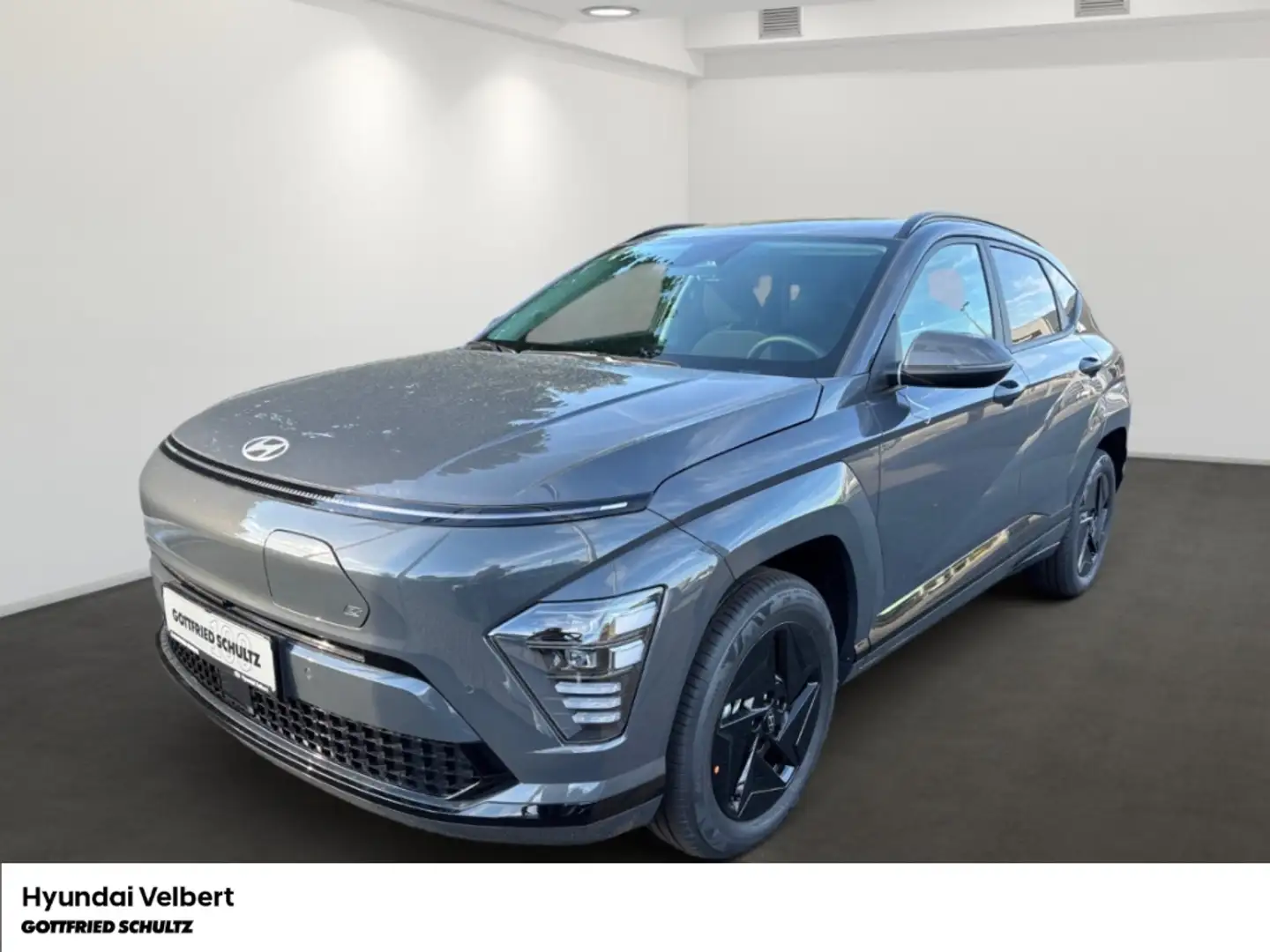 Hyundai KONA TREND 49kWh (135 PS) NAVI RFK Sitzheizg. Gris - 1
