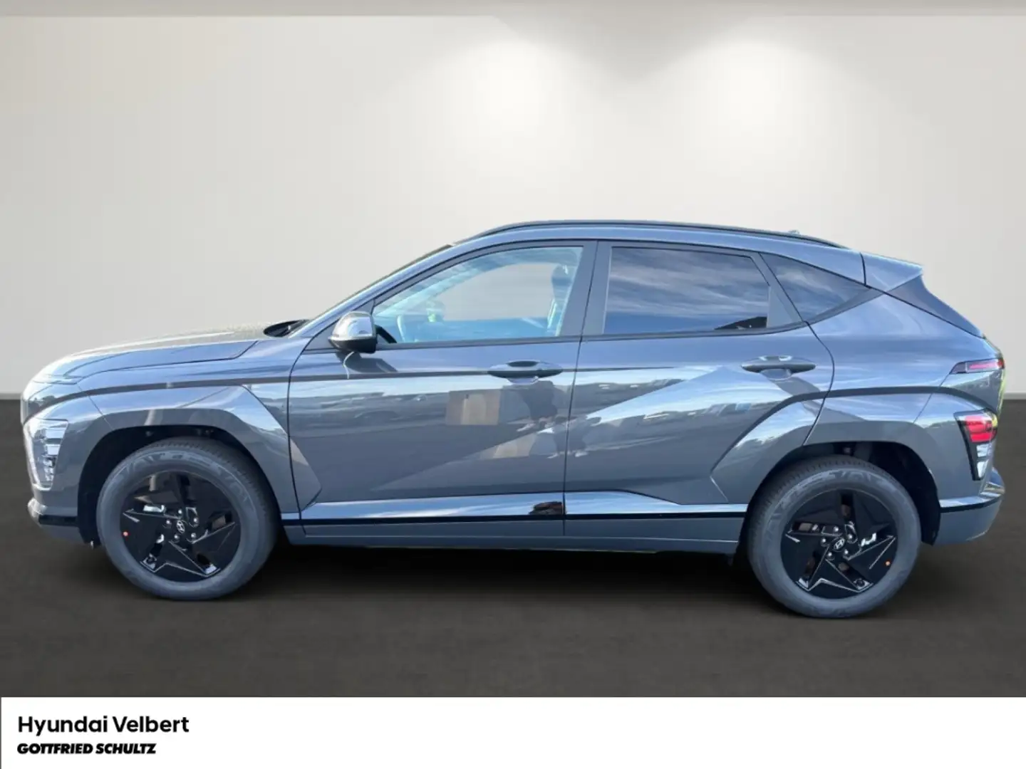 Hyundai KONA TREND 49kWh (135 PS) NAVI RFK Sitzheizg. Gris - 2