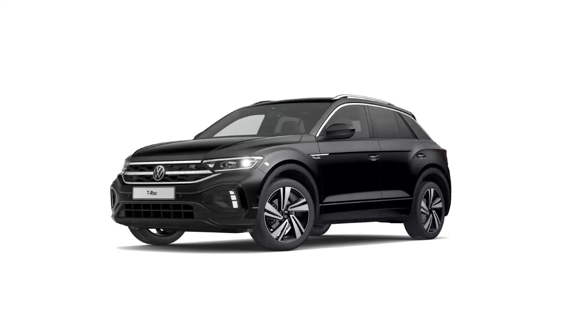 Volkswagen T-Roc 1.5 TSI DSG R-LINE*DIGITAL*NAVI*KAMERA*18Z Zwart - 2