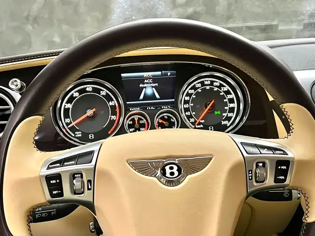 Bentley Continental GT V8 * NUR 55.000KM * MAGNOLIA CREME - BURNT OAK* Ansicht 24