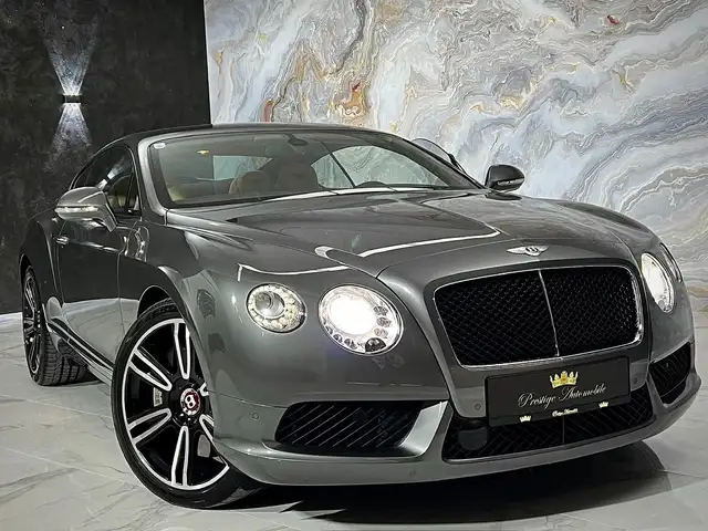 Bentley Continental GT V8 * NUR 55.000KM * MAGNOLIA CREME - BURNT OAK* Ansicht 2