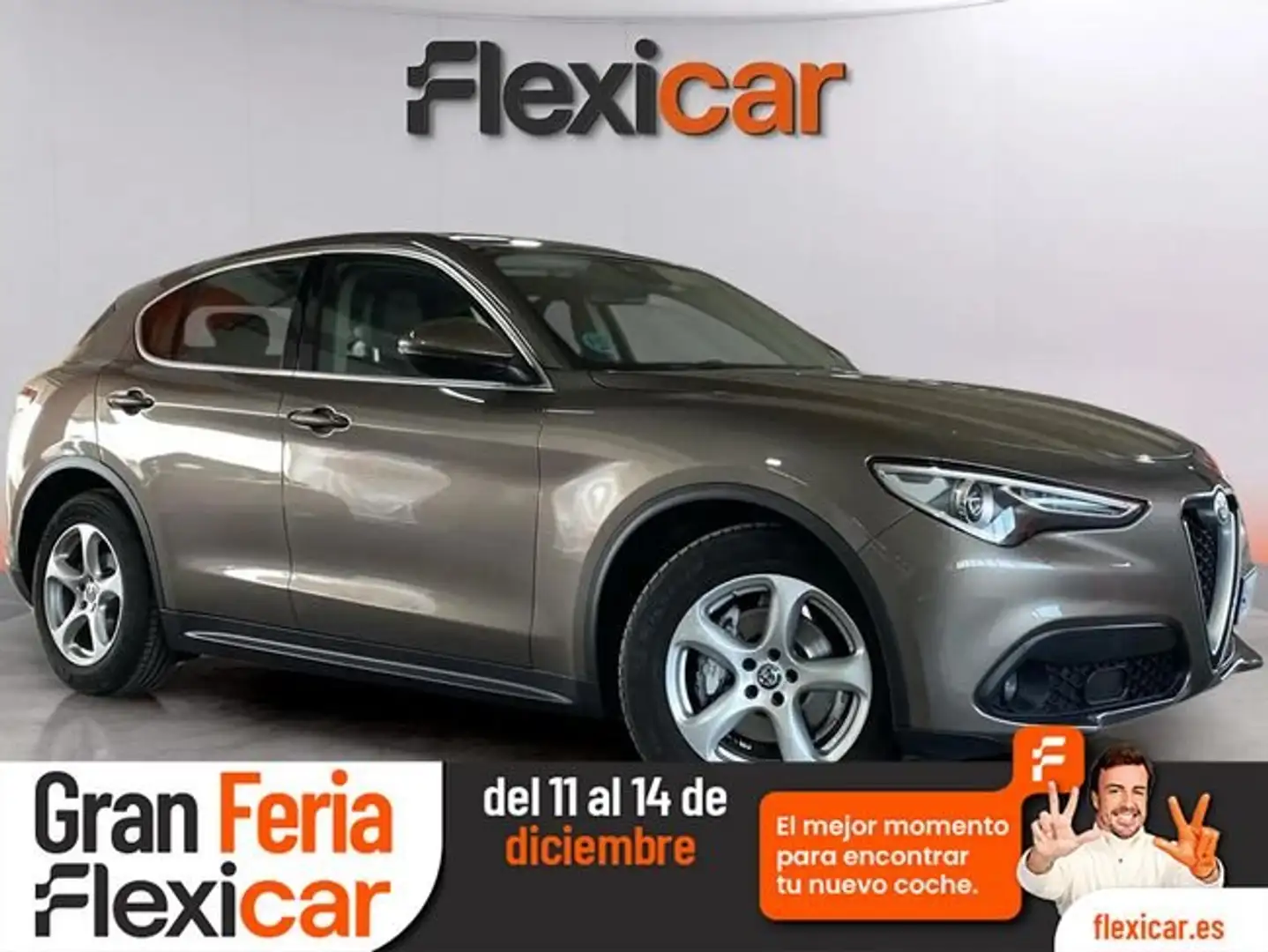 Alfa Romeo Stelvio 2.2+Di%C3%A9sel+132kW+%28180CV%29+Executive+RWD Gris - 1