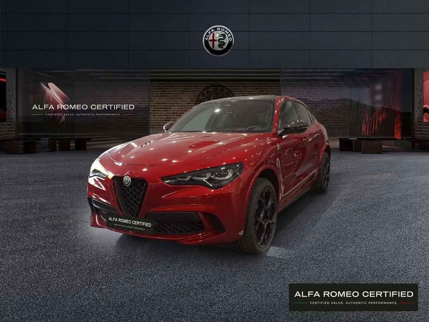 Alfa Romeo Stelvio 2.9 Quadrifoglio Aut. 520 AWD Rojo - 1