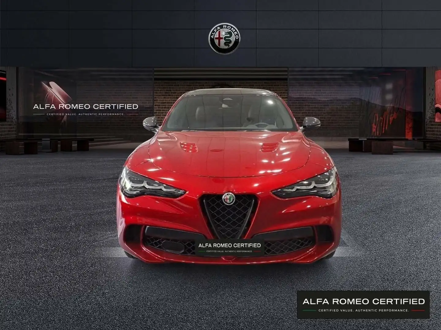 Alfa Romeo Stelvio 2.9 Quadrifoglio Aut. 520 AWD Rojo - 2