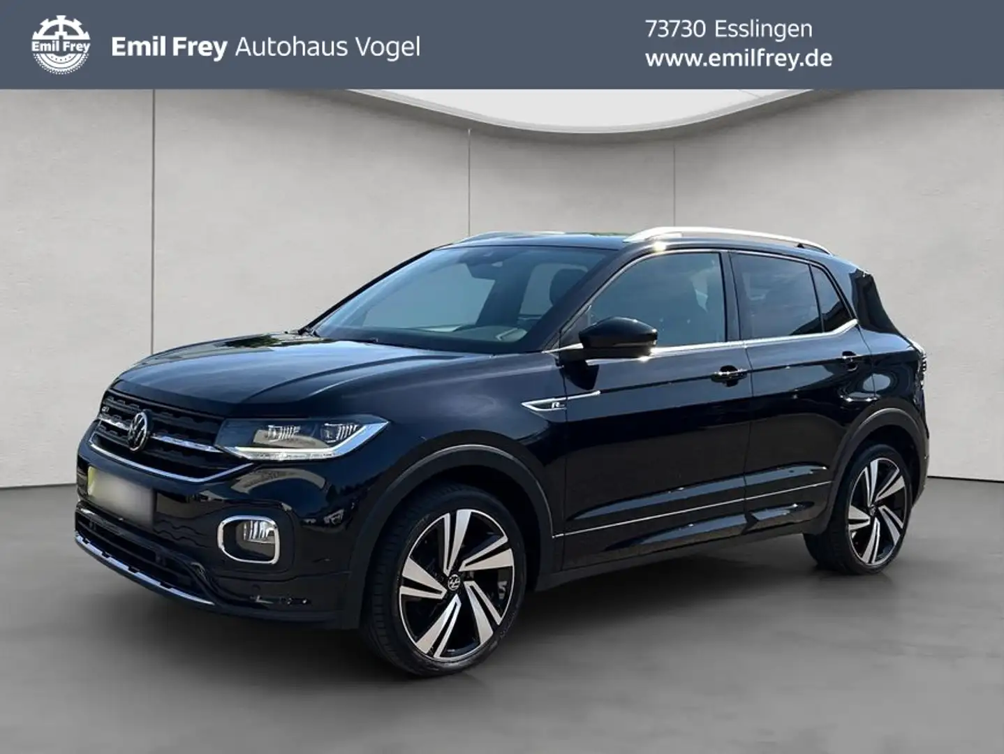 Volkswagen T-Cross 1.5 TSI OPF DSG R-Line Schwarz - 1