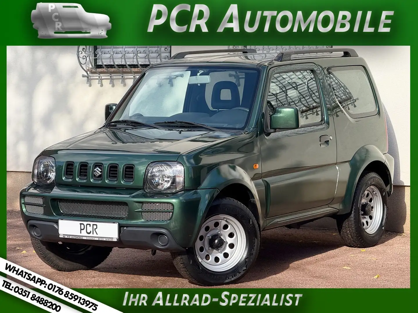 Suzuki Jimny 4x4 1.Hand SH gepflegt TÜV NEU Verde - 1