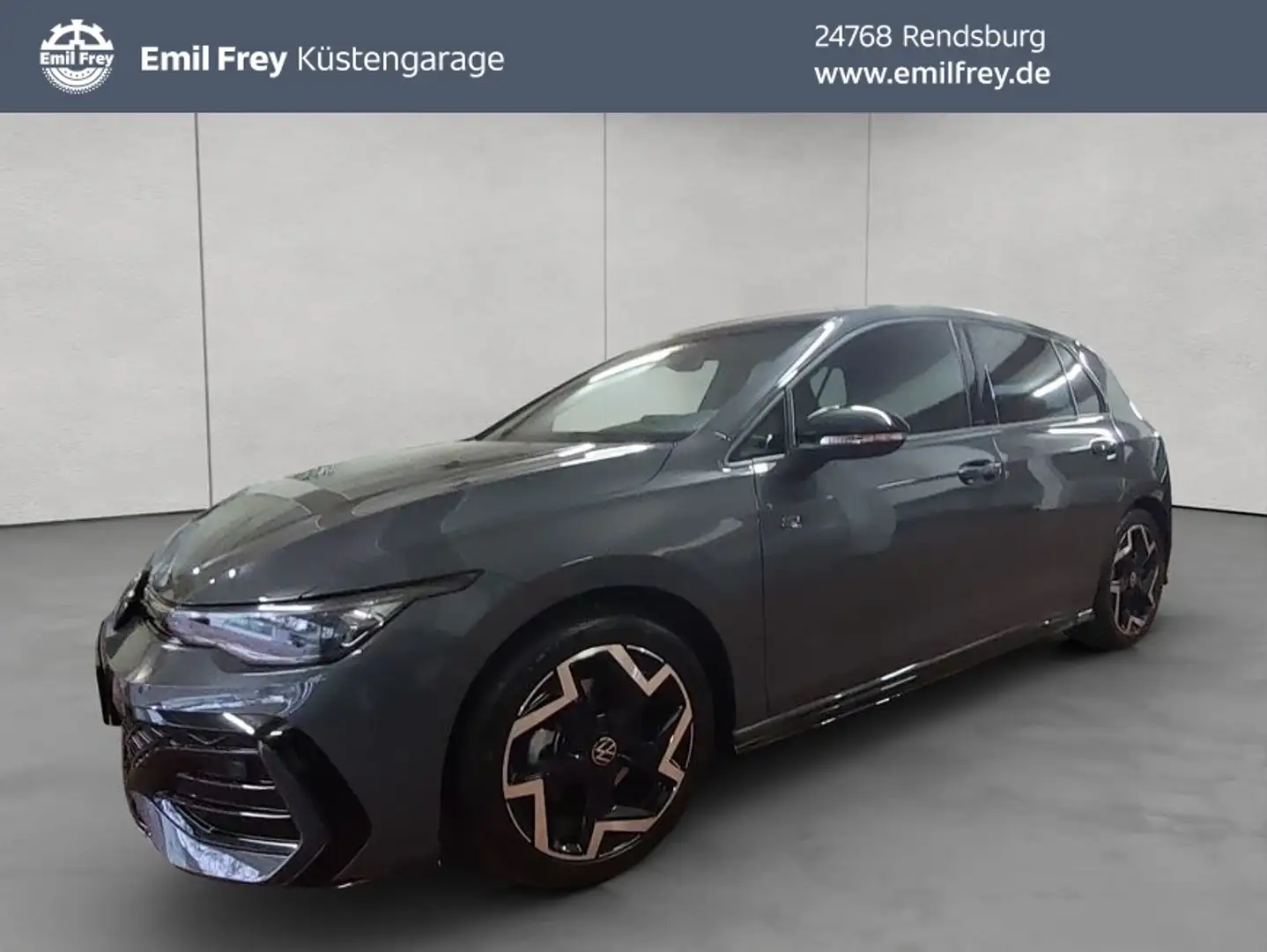 Volkswagen Golf 2.0 TDI SCR DSG R-Line AHK KEYLESS HUD Grau - 1