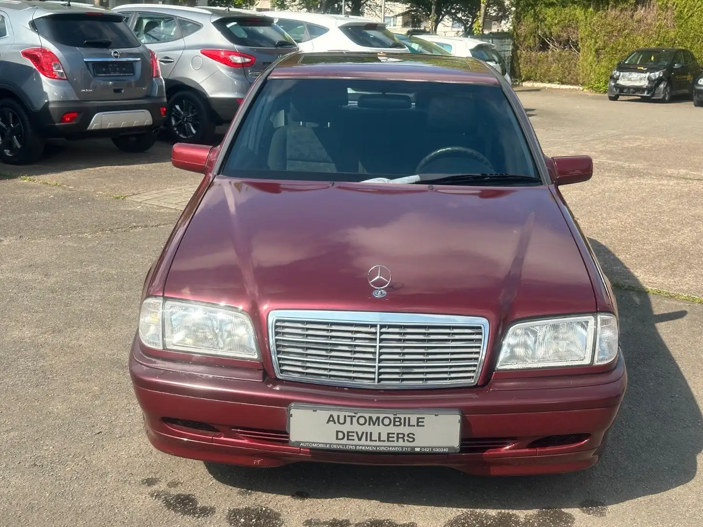 Mercedes-Benz C 180 Rot - 2