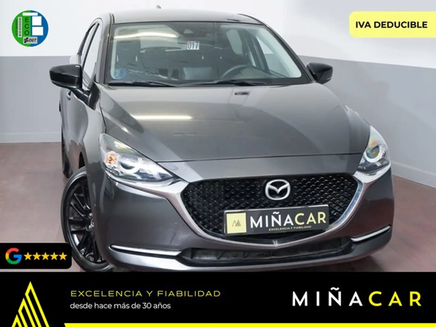 Mazda 2 1.5 e-Skyactiv-g Homura pantalla 7´´ 66kW Grigio - 1